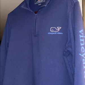 Vineyard Vines 1/4 zip whale sweatshirt Mens Small